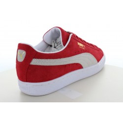 SUEDE CLASSIC XXI ROUGE BLANC