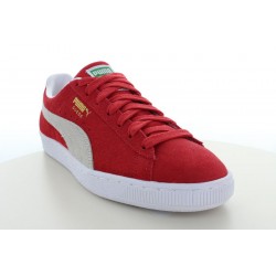 SUEDE CLASSIC XXI ROUGE BLANC
