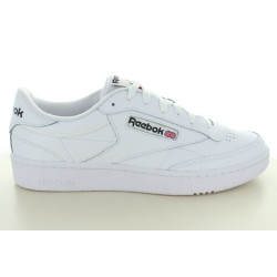 CLUB C 85 CUIR BLANC NOIR