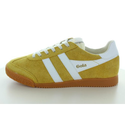 ELAN SUEDE JAUNE BLANC