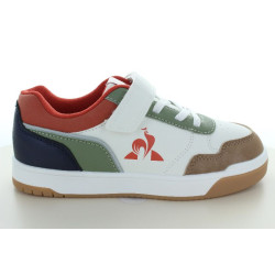 COURT BREAKER PS BLANC ORANGE VERT