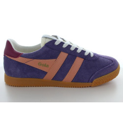 ELAN SUEDE VIOLET PECHE