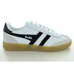 VIPER CUIR BLANC NOIR GOMME