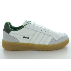 EAGLE 86 CUIR ECRU VERT GOMME