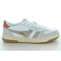 HAWK W CUIR BLANC ECRU BEIGE