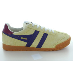 ELAN SUEDE JAUNE MARINE