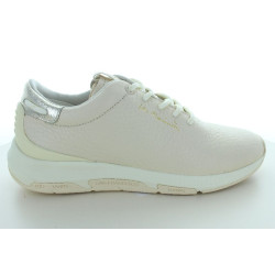 JAZZRUN CUIR ECRU OR