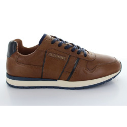 AFFAIRO CUIR COGNAC MARINE